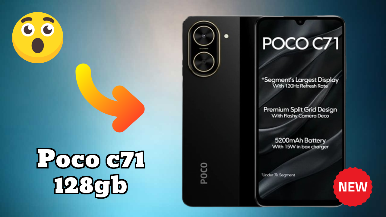 POCO C71 128GB Price Review: ₹6,799 Worth the Money?