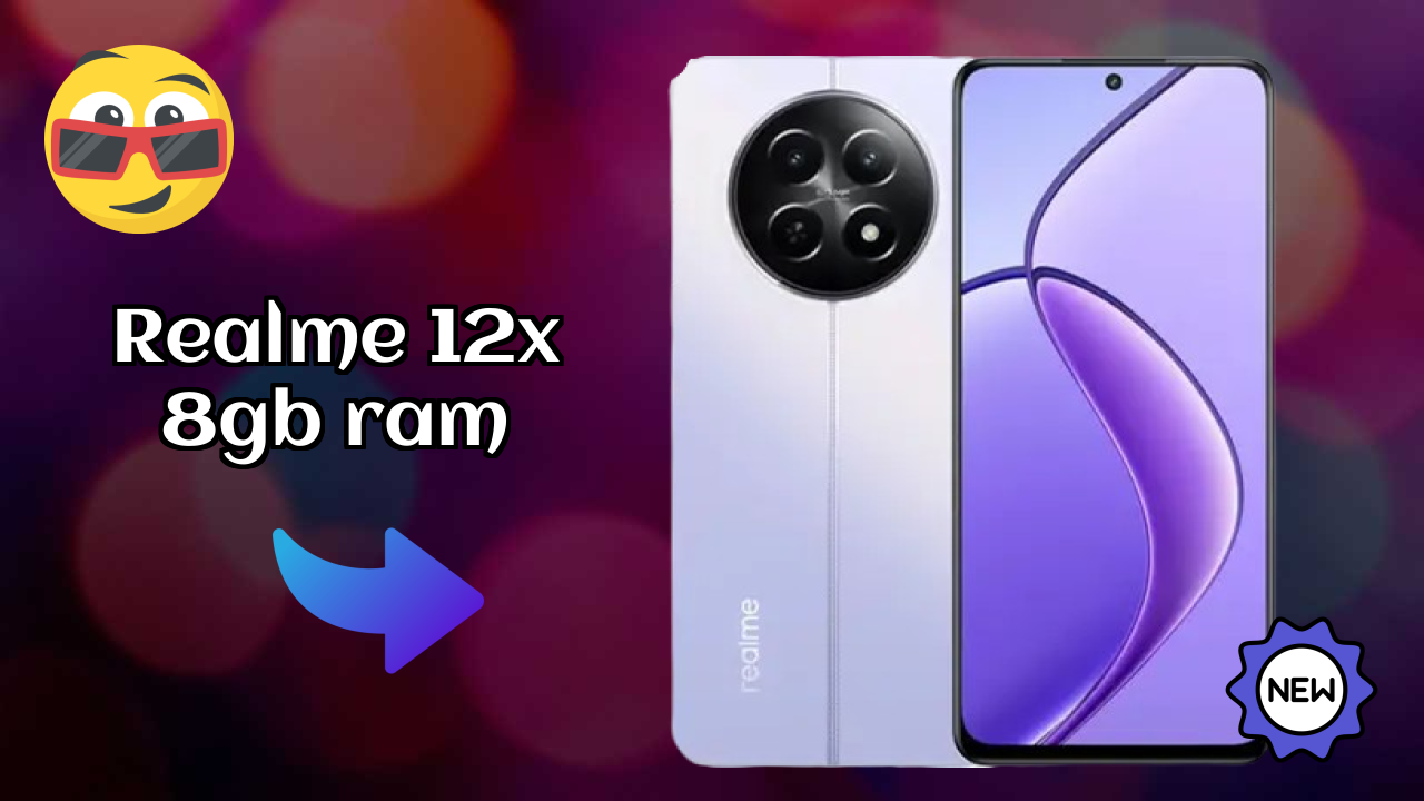 Realme 12x 8GB RAM Display Review: IPS LCD Screen Size