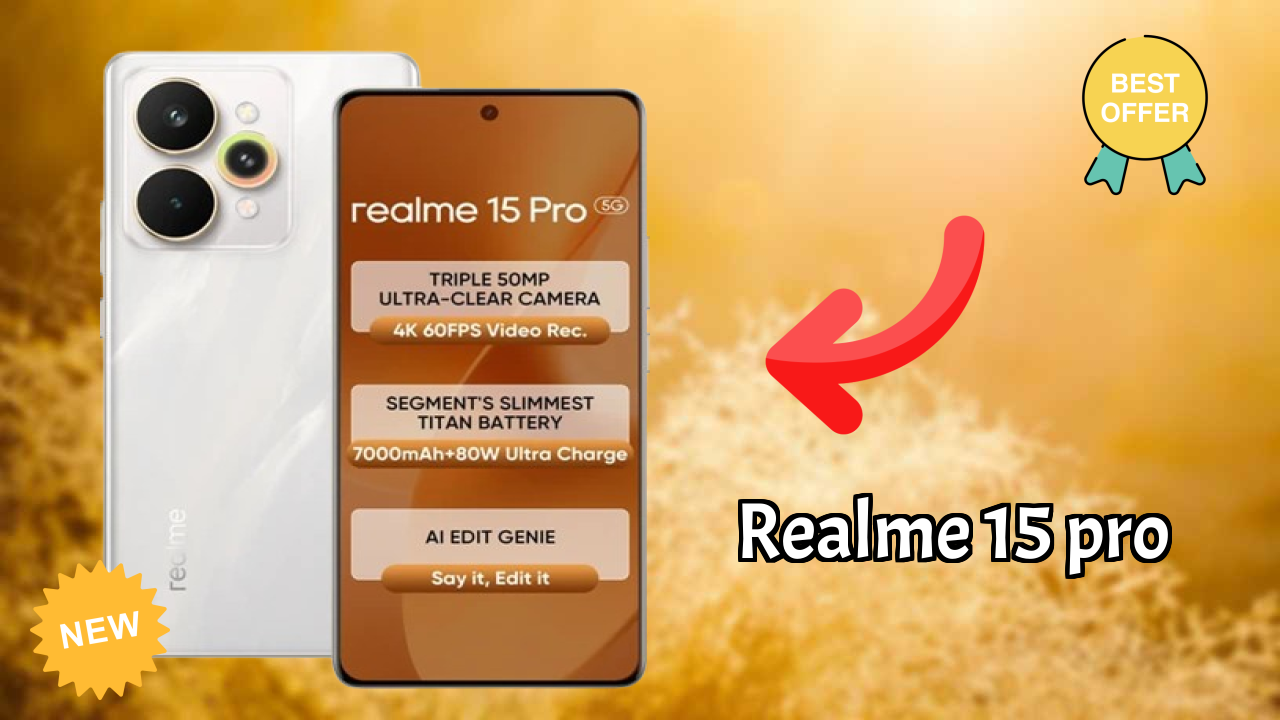 Realme 15 Pro Battery Life: 7000 MAh Charging Speed