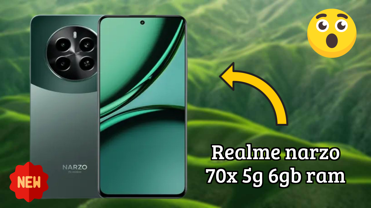 Realme Narzo 70x 5G 6GB RAM Display Size: 6.72 Inches (17.07 Cm) Screen Review
