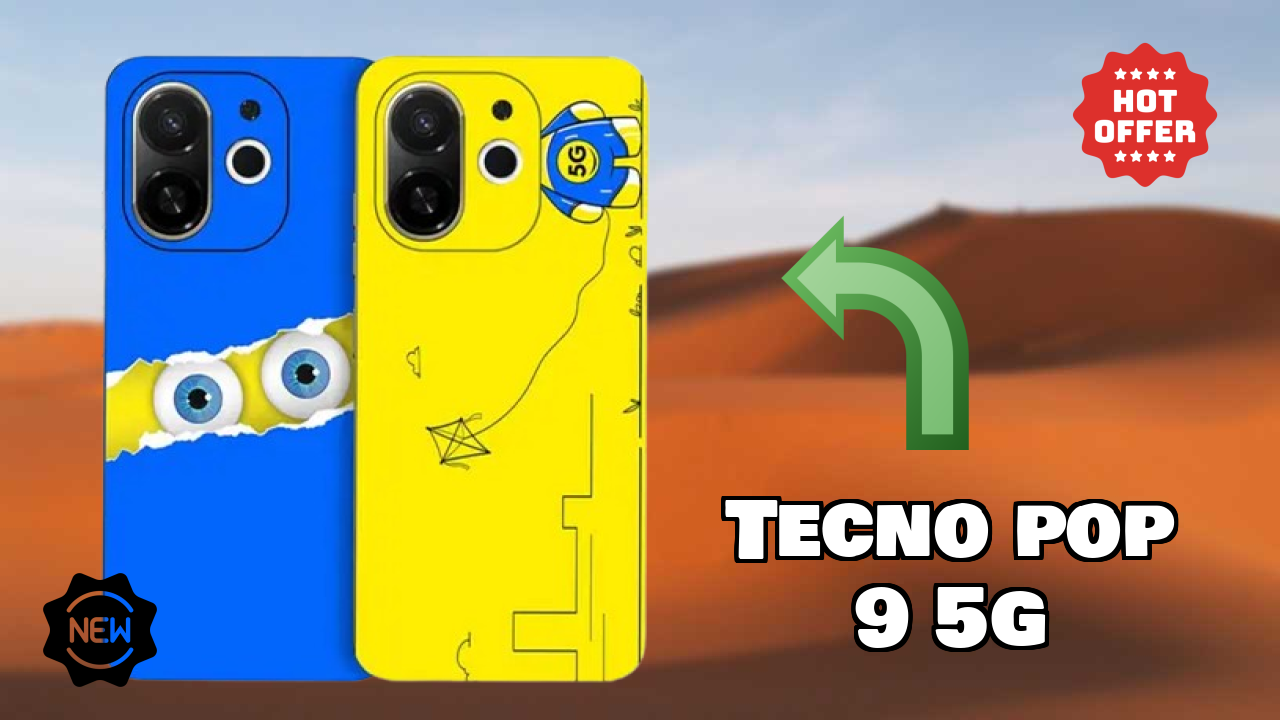 Tecno Pop 9 5G Camera Quality: 48 MP Rear Camera Low Light