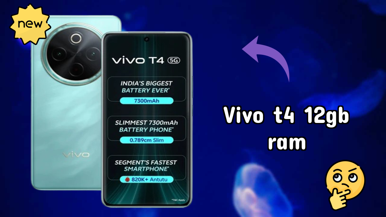 Vivo T4 12GB RAM Review: 12 GB RAM Gaming Performance