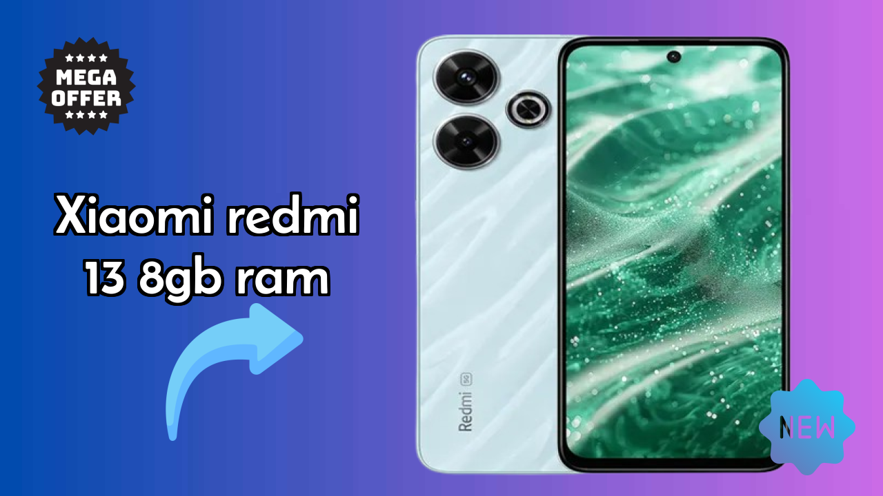 Xiaomi Redmi 13 8GB RAM Price Drop: Now Available at Just ₹10,999