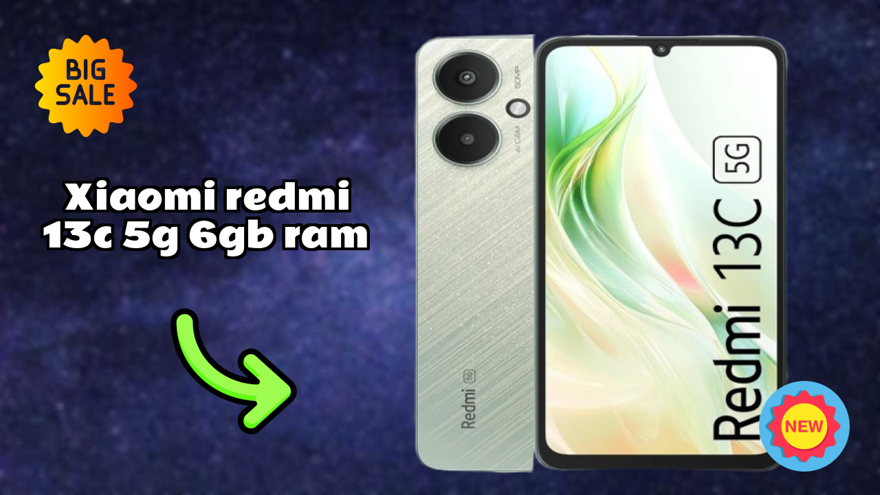 Xiaomi Redmi 13C 5G 6GB RAM Display Review: IPS LCD Quality